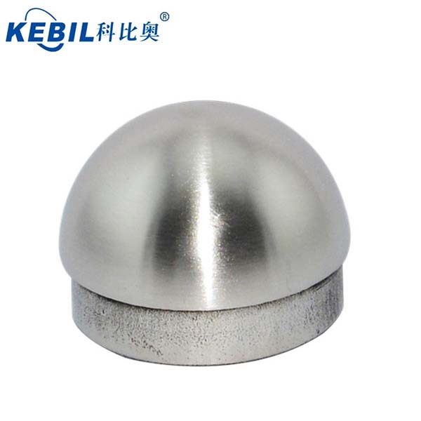 cheap stainless steel polished round tube balustrade post fitting end cap LCH-213 wholesale
