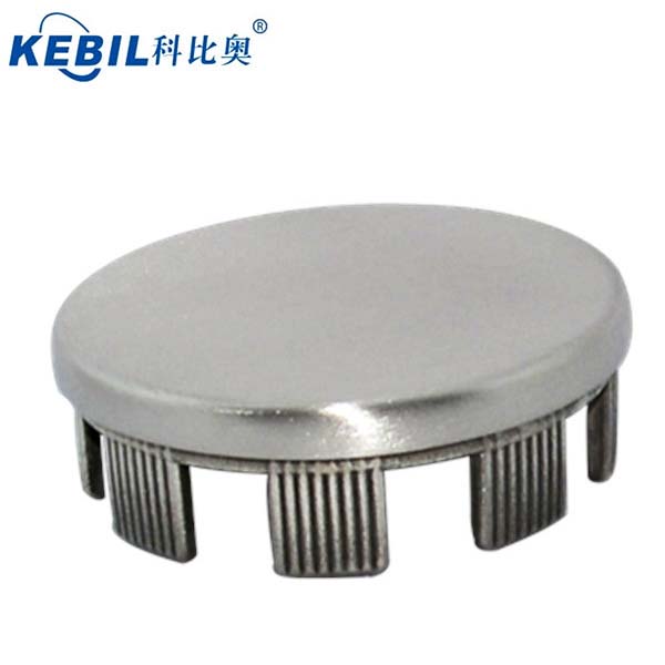 cheap stainless steel polished round tube balustrade post fitting end cap LCH-215 wholesale