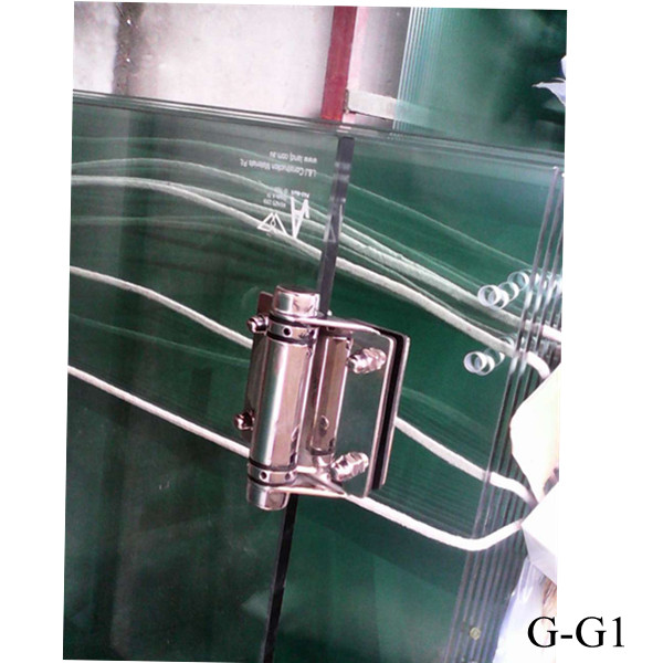 Kiina sulkeutuu pehmeästi lasin lasioven sarana G-G1