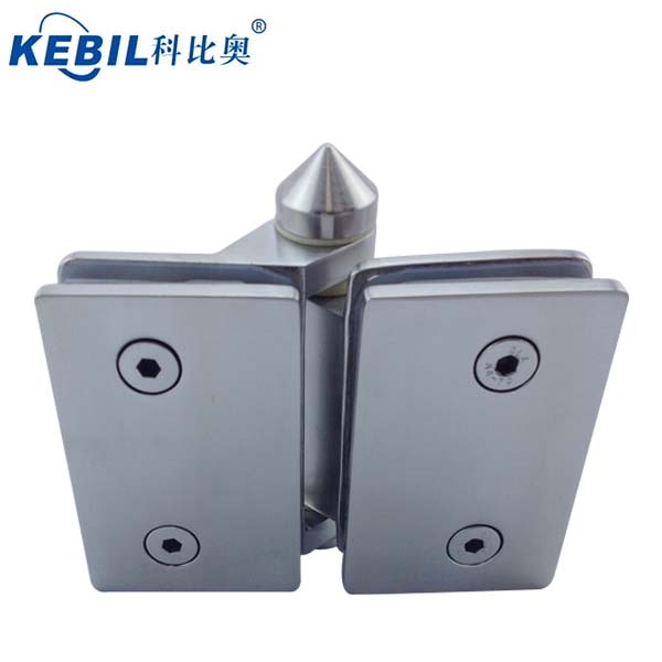 factory price spring loaded stainless steel glass hinge