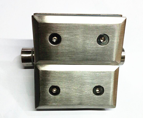 flat end spring loaded glass gate hinge for pool fence