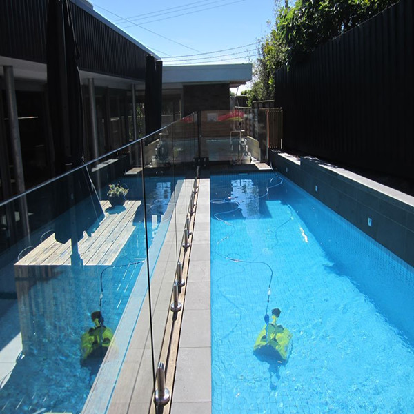 rahmenlosen Glasgeländersystem für Schwimmbad Zaun RBM