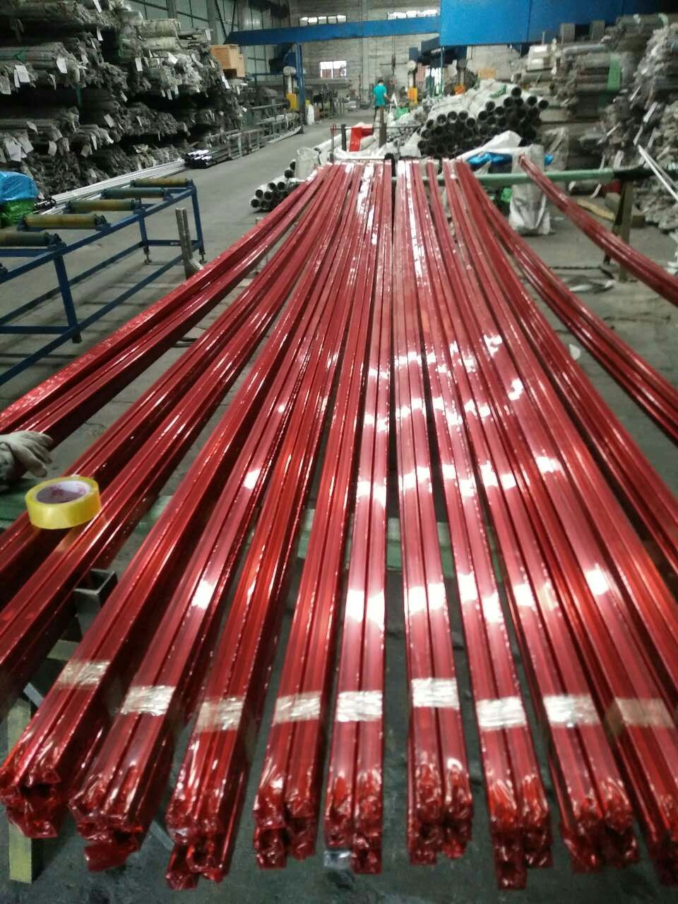 aço inoxidável 316L trilhos de vidro com fenda tubo mini-corrimão trilho superior