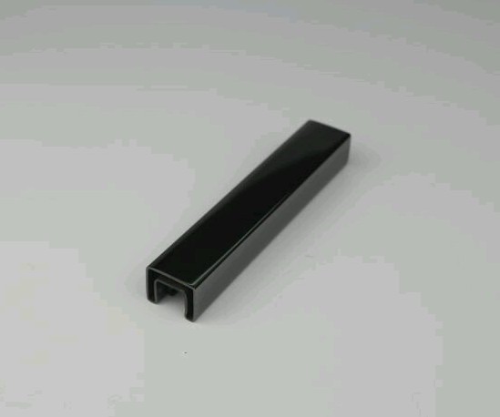 mini slot rail tube use for handrail or balcony glass fencing