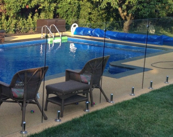 suporte de vidro piscina cerca torneira placa de base redonda