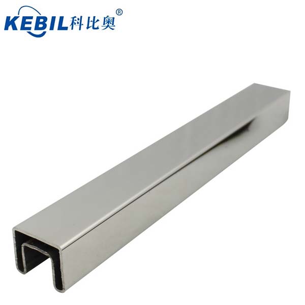 square stainless steel mini top rail glass railing accessories for pool fencing balcony fencing use