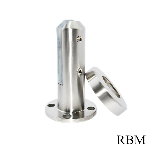 acier inoxydable classe 316 plaque de base ronde robinet de verre RBM
