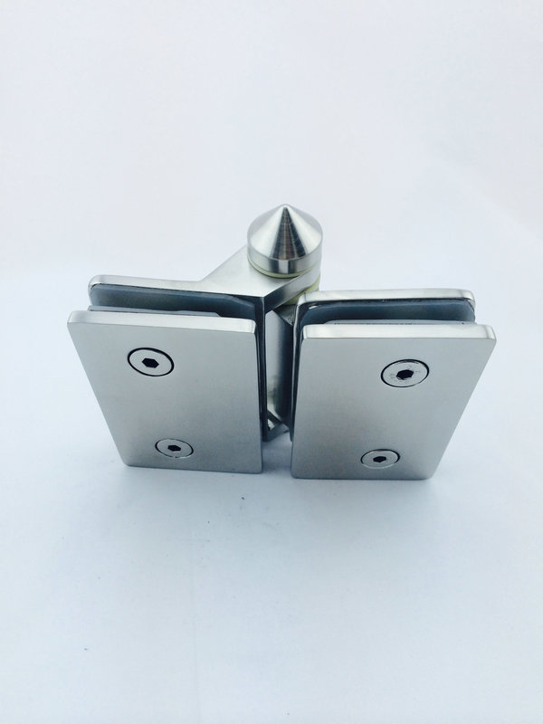 stainless steel adjustable double action glass gate hinge