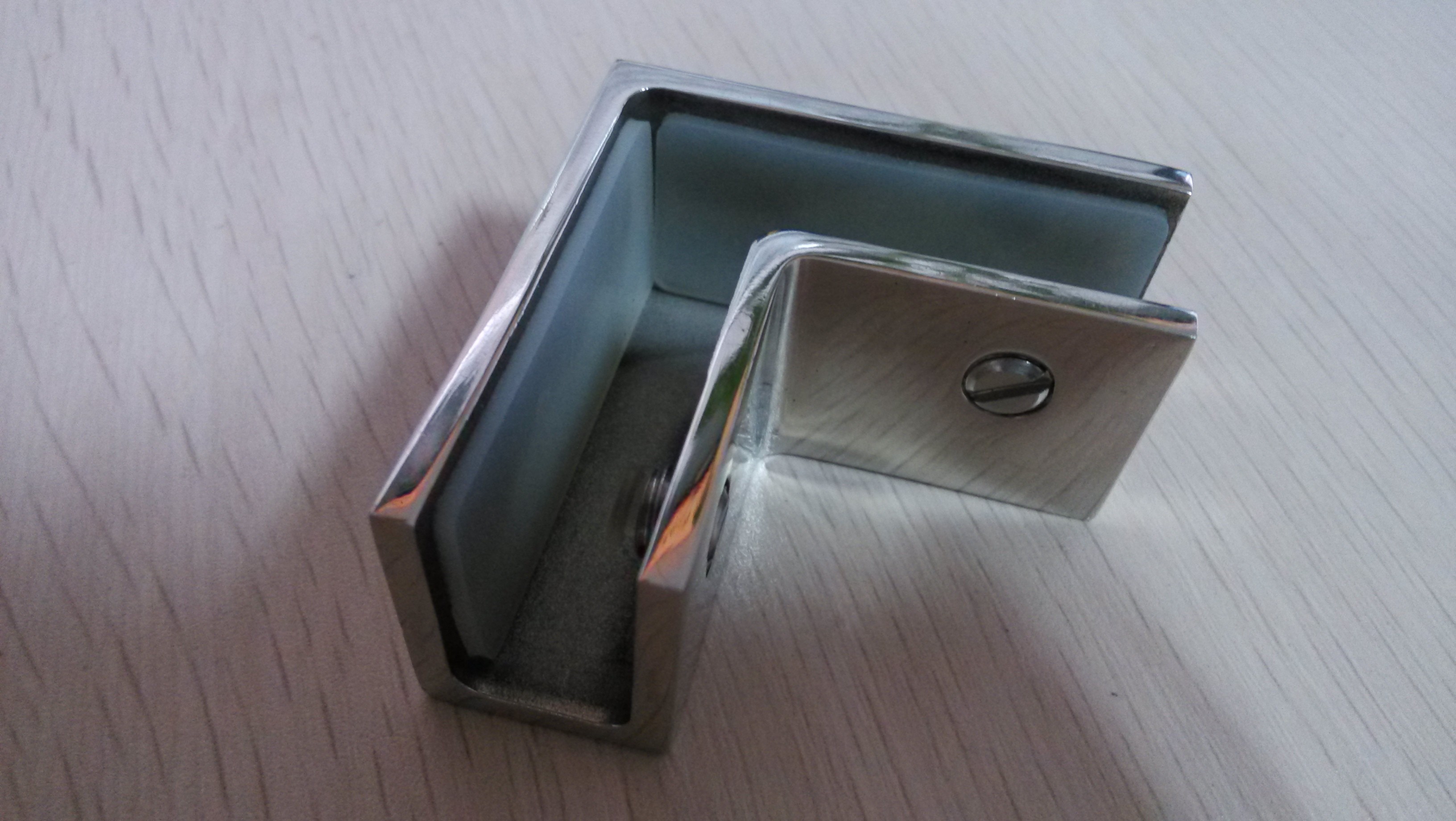 fascette clip balaustra posta in vetro fermavetro in acciaio inox