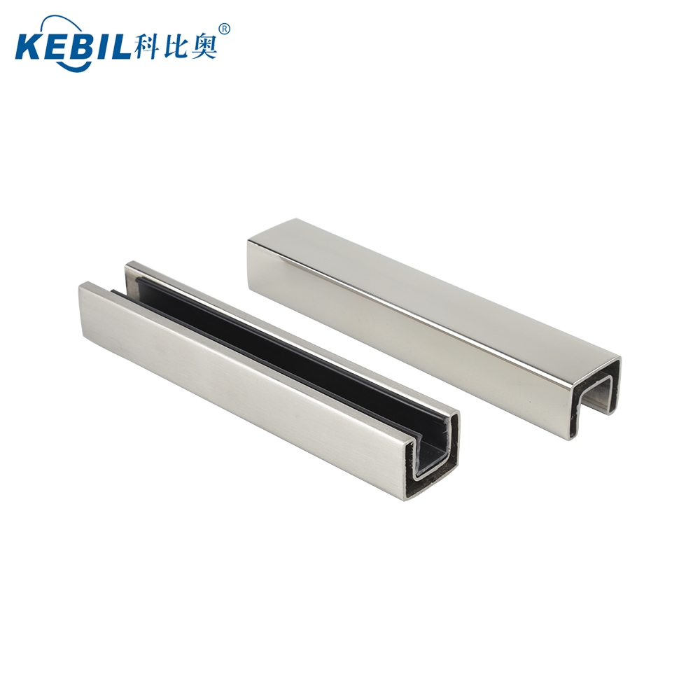 stainless steel duplxe 2205 mini slot handrail square 21*25mm tube