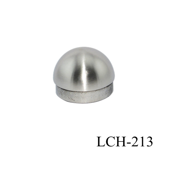 inoxydable embout d'acier pour main courante ronde après LCH-213