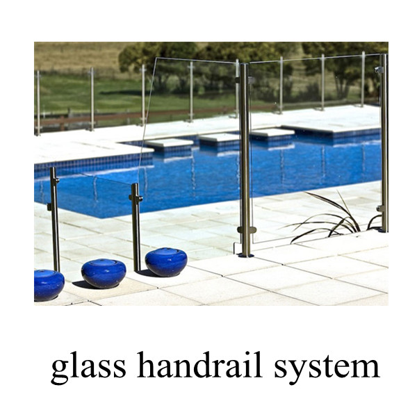 stainless steel glass handrail hardware system for stair and balcony china factory