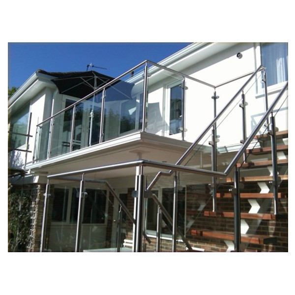 stainless steel glass handrail products for stair and balcony