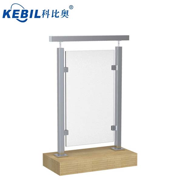 stainless steel glass rail system