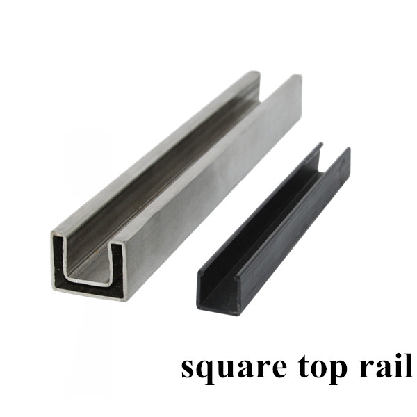 stainless steel handrail 25*21mm 5800mm length