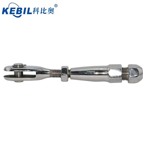 stainless steel satin or mirror polished wire tensioner T805 for 3mm - 6mm diameter cable