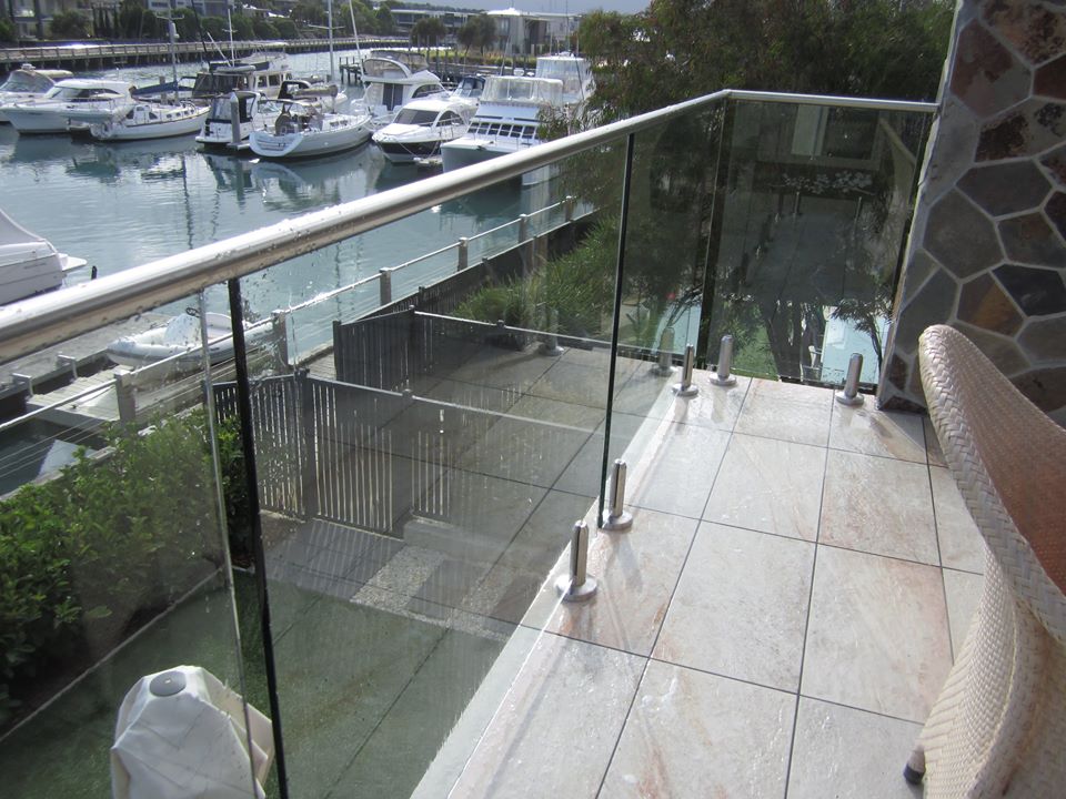 stainless steel slot handrail tube for balcony design