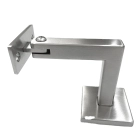 China stainless steel square wall mount handrail bracket manufacturer