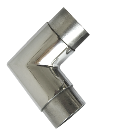 stainless steel tube connector for round post