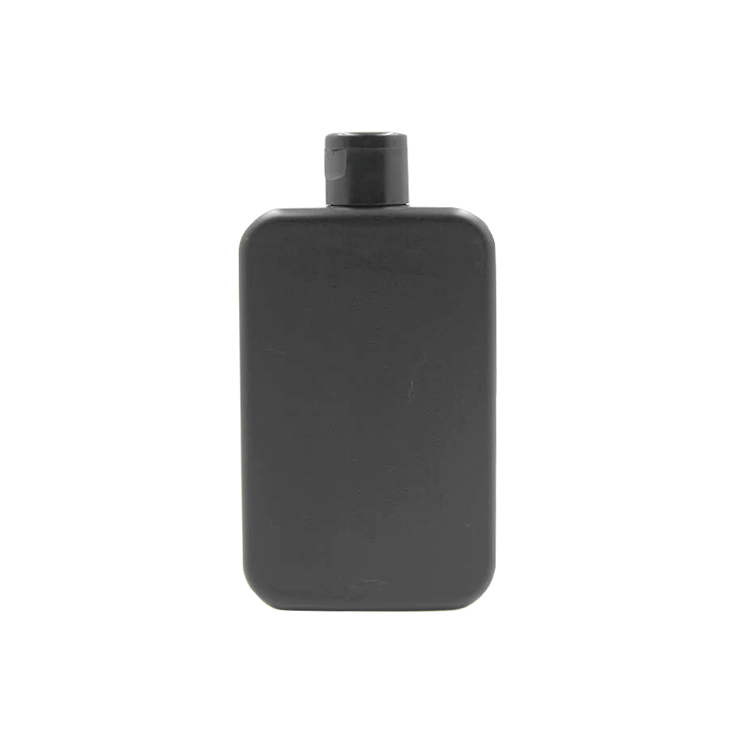 150ML Black Flat Body Lotion Bottle