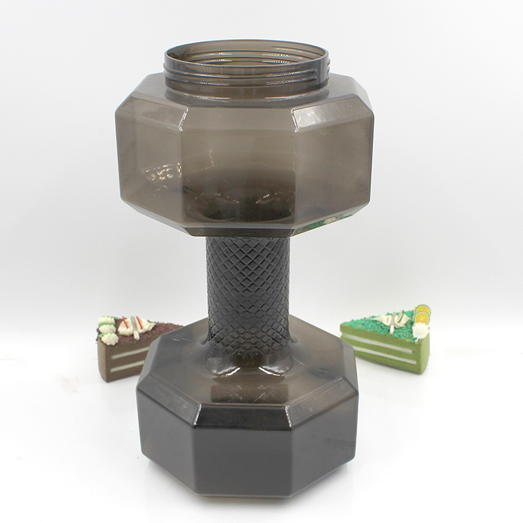 2.2L Dumbbell Shaped Plastic Water Bottle