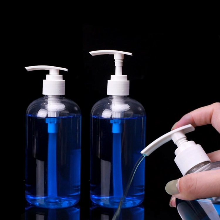 Chine 250ml 350ml 400ml 500ml 1000ml PET Clear Shampoo Plastic Pump Bottle fabricant