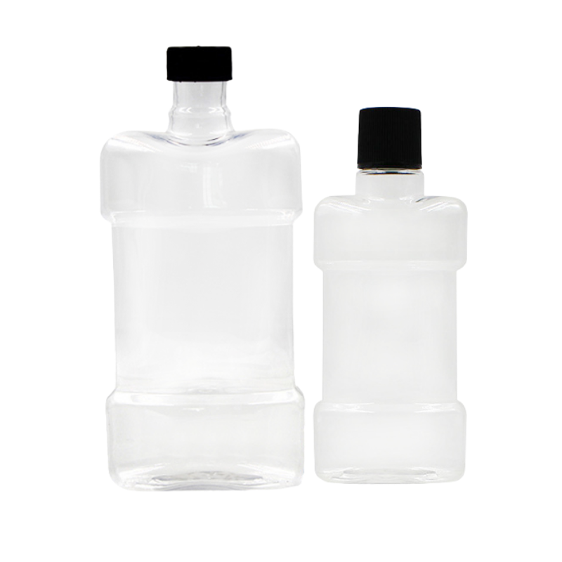 250 ml 500 ml Mundwasserverpackung Plastikflasche