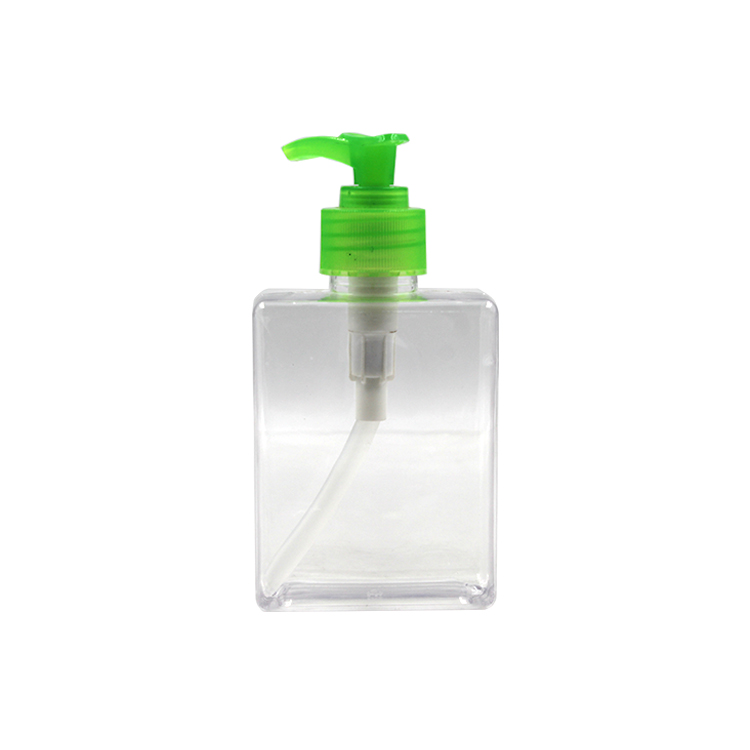 250ML Rectangle Square Lotion Pump Bottle