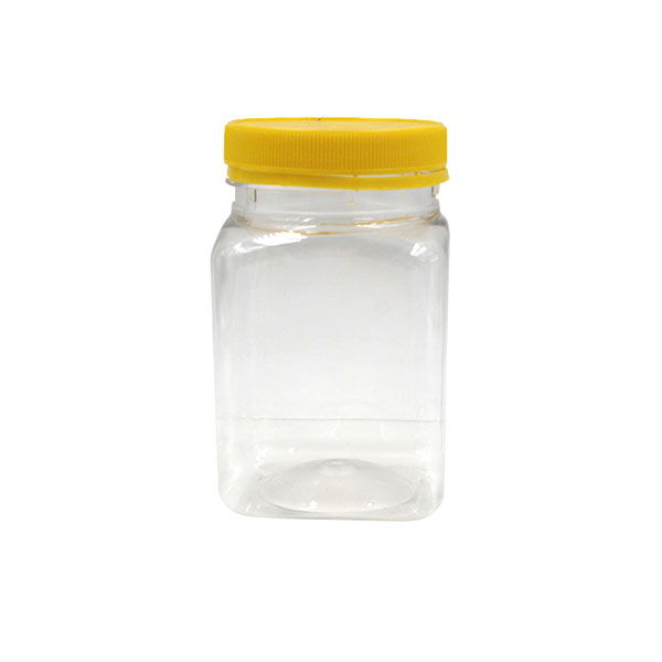 350ML Wide Mouth Square Food Grade Bottle