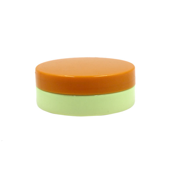 2 oz Flat Cream Plastic Jar