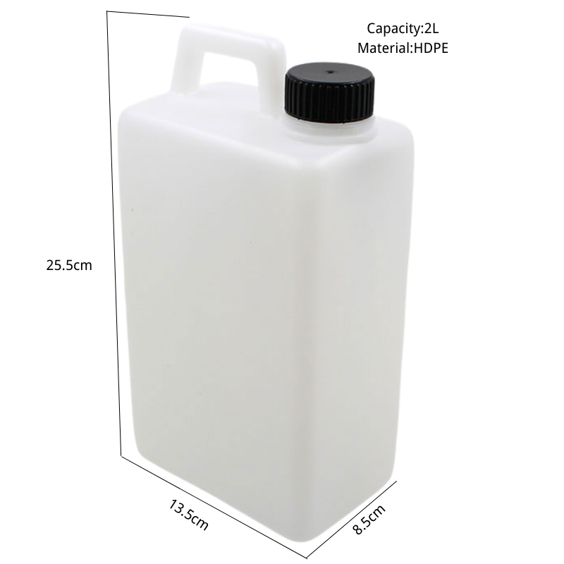 化学桶2L 2升塑料存储容器化学瓶