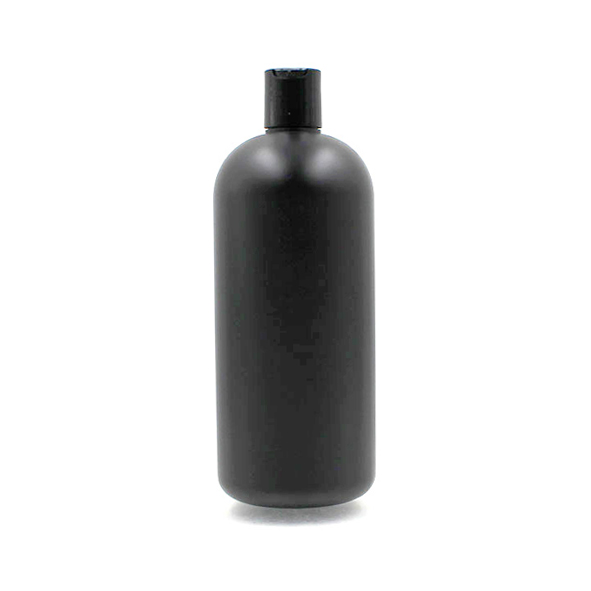 HDPE Matt Black 1000ML Cosmetic Bottle