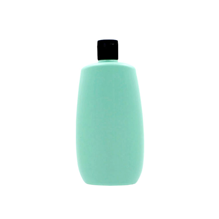 300ML Flat Plastic Tanning Oil Bottle