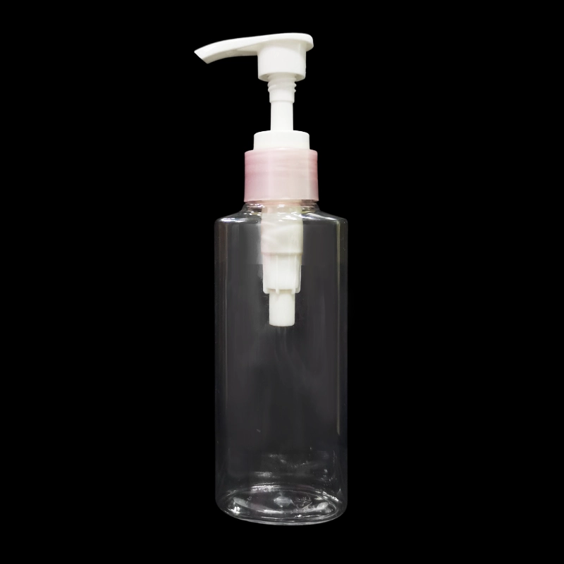 Chine Flat 100ml Clear Lotion Pump Bottle fabricant