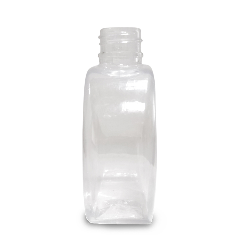 Round 100ml PET Skincare Plastic Bottle