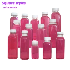 中国 Square Plastic Juice Bottle With 38mm Cap 制造商