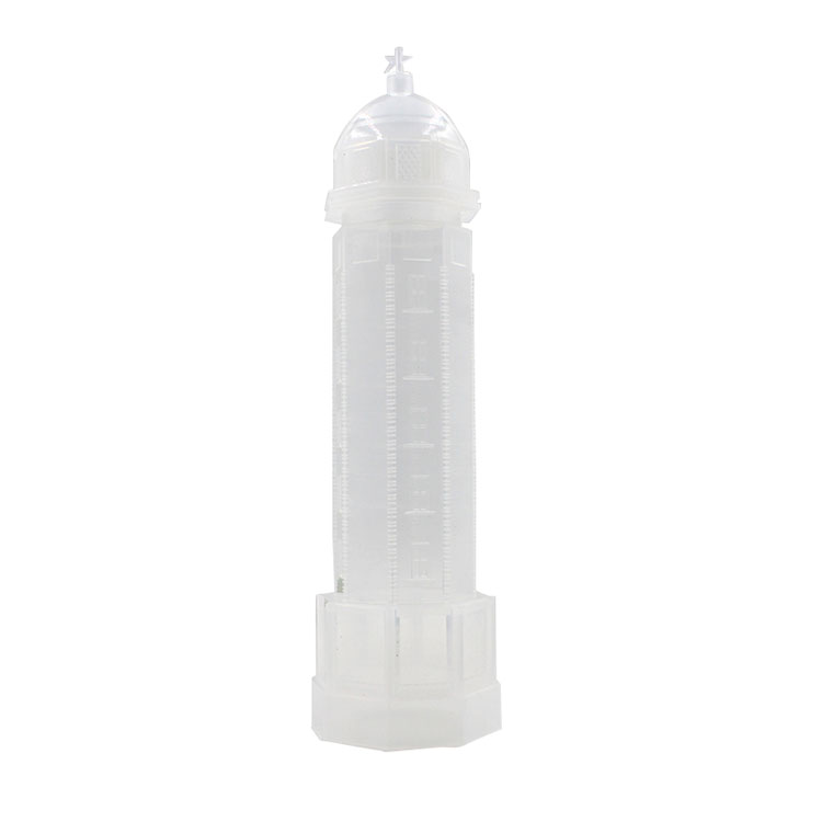Unique Plastic Pagoda Shaped Bottle