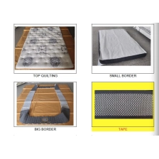 China spring coil mattress cover manufacturer