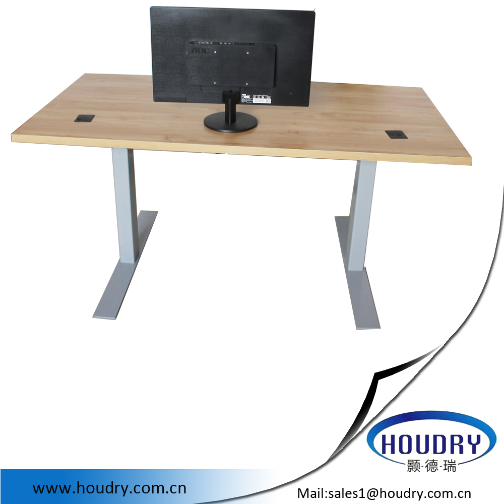 Sit-stand adjustable height desk