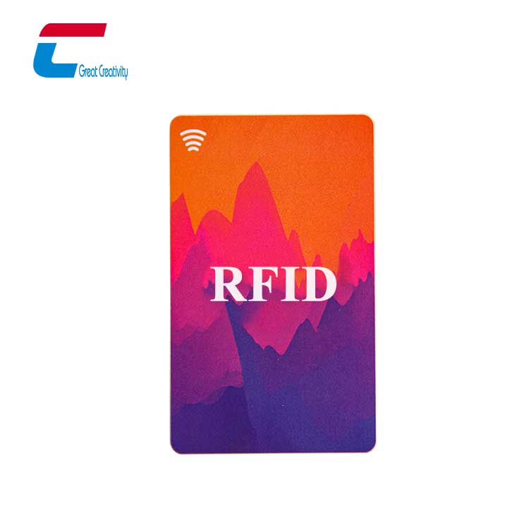 맞춤형 도매 MIFARE 클래식 1K RFID 호텔 키 카드