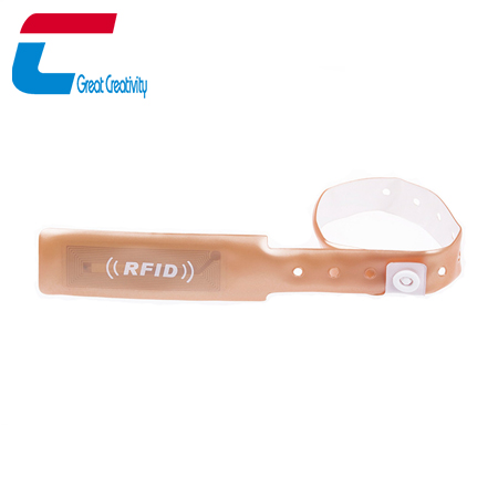 Disposable PVC Mifare 1k RFID Wristband