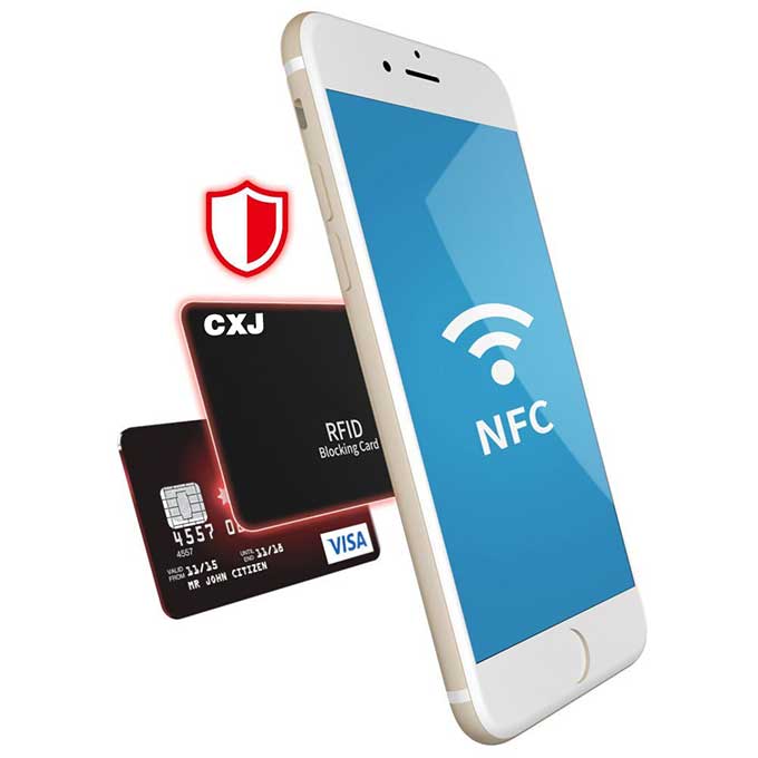 Wholesale Custom RFID Blocking Card Credit Card and Passport Protection Card Blocker