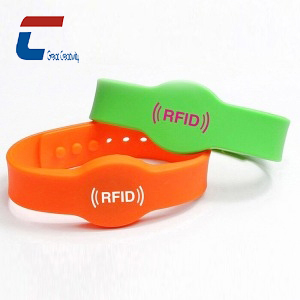 einstellbare wasserdichten Silikon RFID-Armband