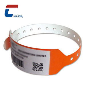 one-off rfid paper thermal wristbands for hospital
