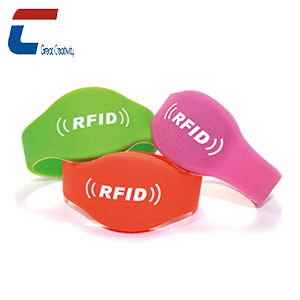 Oval Head RFID Silikon Armband Custom Großhandel