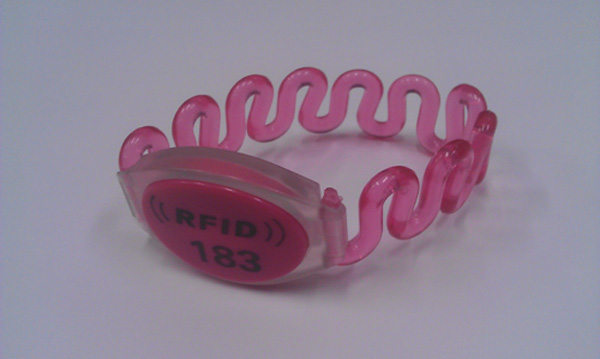 stretchy plastic waterproof mifare ultralight hf rfid wristband