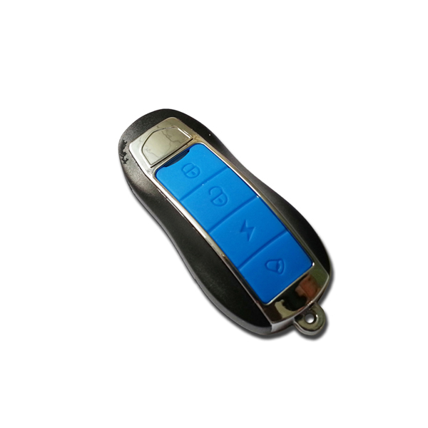 Télécommande Sans Fil Porte Alarme Voiture Moto Automatique 4 Clés 433Mhz 