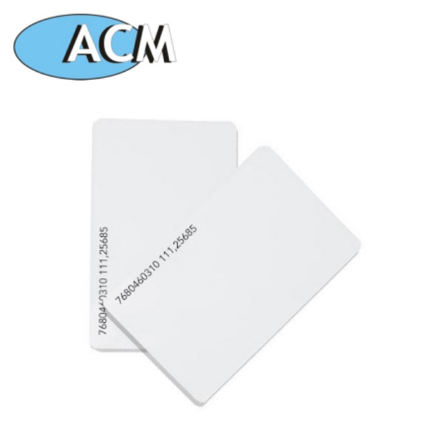 125 Khz TK4100 RFID 똑똑한 공백 PVC ID 카드