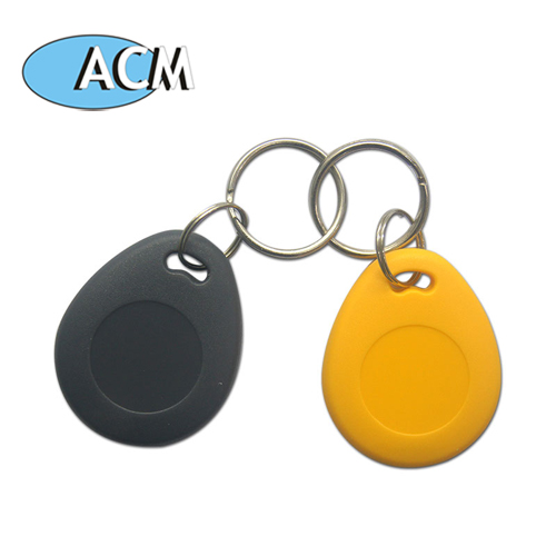 ACM-ABS008 porte-clés 13.56 mhz fuid t5577 ABS Uhf Hf Nfc porte-clés contrôle d'accès 125 khz usb rfid id em carte/porte-clés