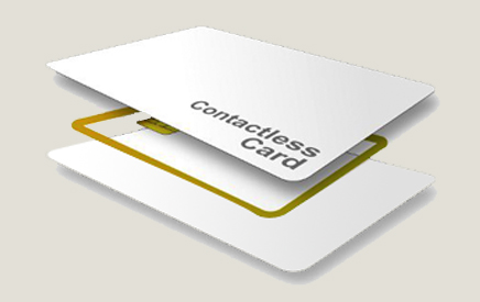 13.56MHz NFC-leeres RFID-PVC-Papier-Visitenkarten